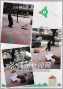 老爺爺用水果箱當童車陪孫女玩耍 網(wǎng)友稱溫馨